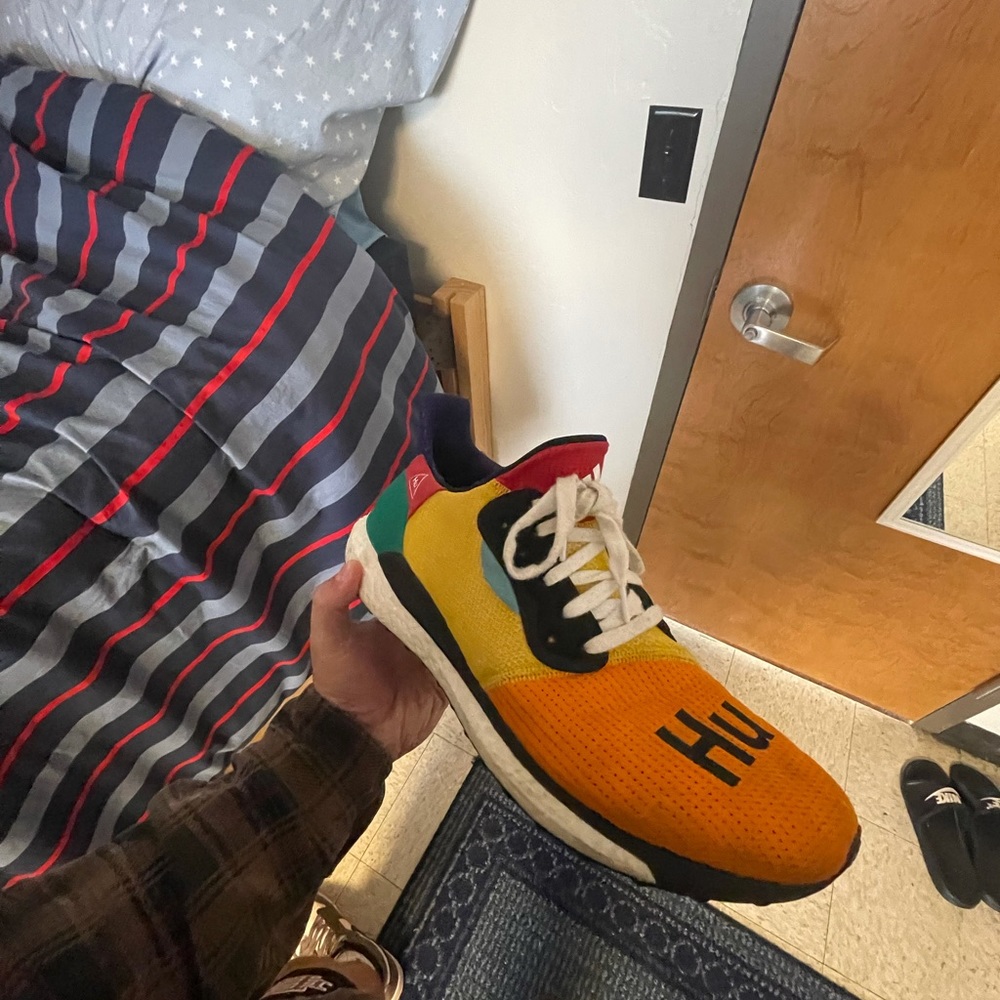 Pharrell x Solar Hu Glide 'Bold Gold'